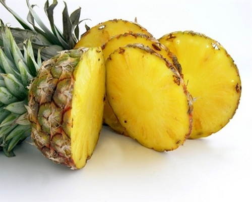 sử dụng dứa tươi
