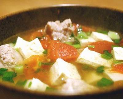 canh đậu phụ
